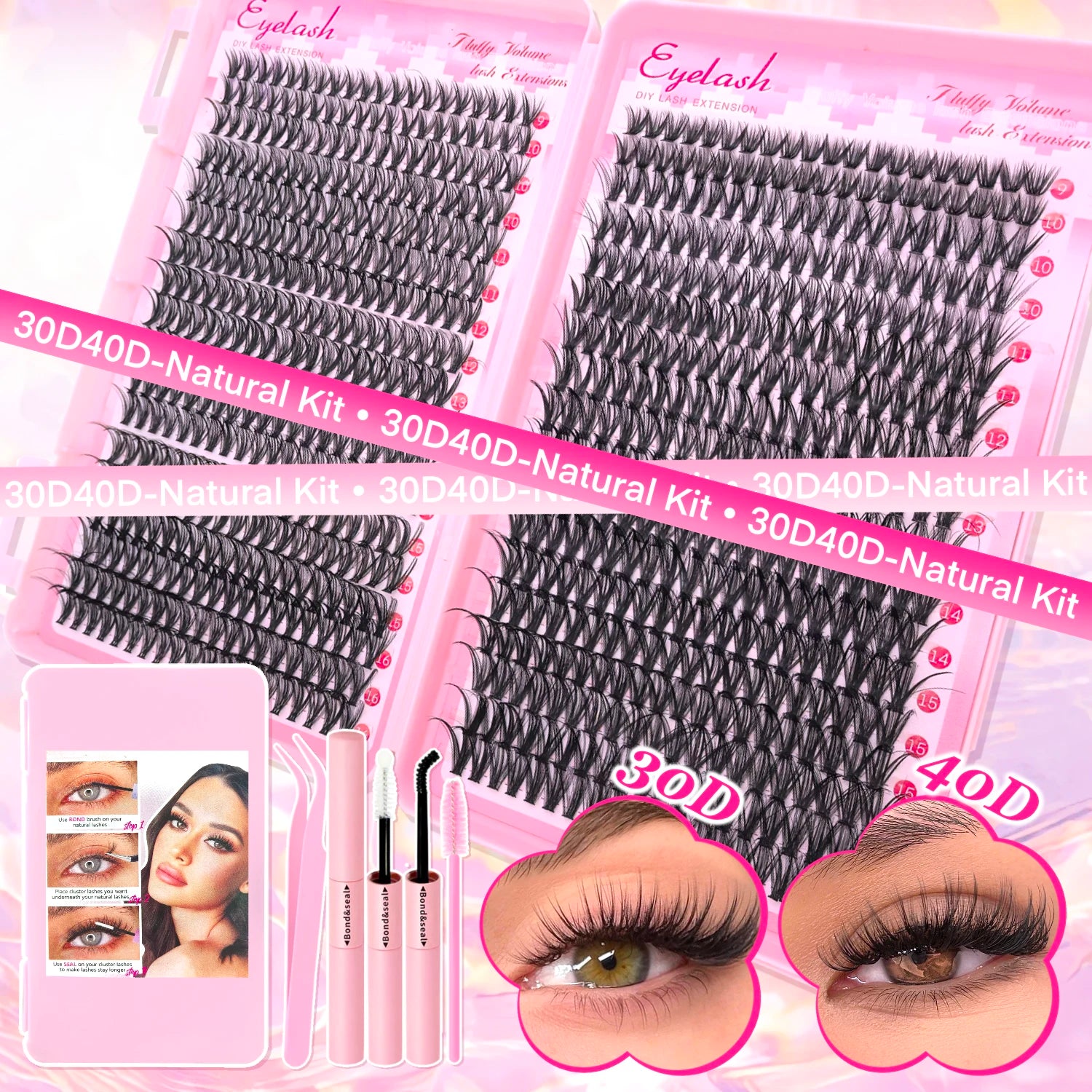 Velvet Bloom Cloud Lash Kit